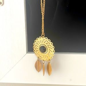 🆕 Long golden necklace
